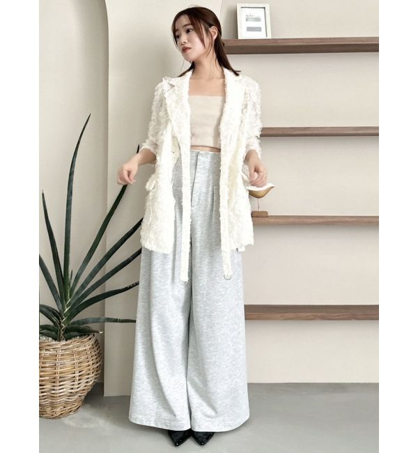 dazzlin「ハイウエストワイドパンツ」|その他|