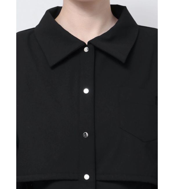 EMODA「レイヤーポケットシャツワンピース」|ワンピース|