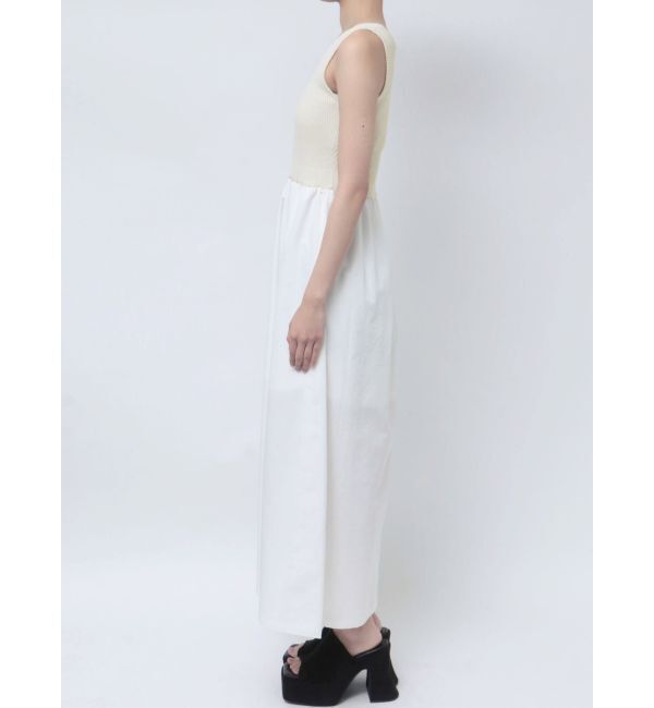 EMODA「ナイロンドッキングニットワンピース」|ワンピース|