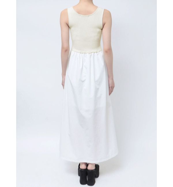 EMODA「ナイロンドッキングニットワンピース」|ワンピース|