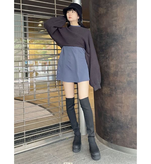 MURUA「ボア&times;フェイクムートンリバーシブルバケットハット」|ハット|