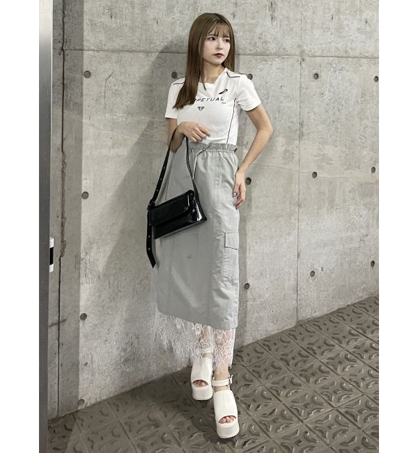 MURUA「レーシングミニTシャツ」|Tシャツ・カットソー|