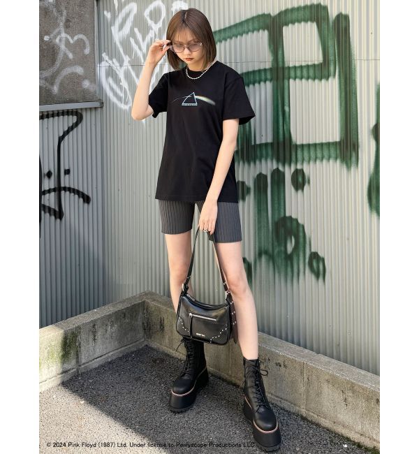 MURUA「【PINK FLOYD】prism oversize Tシャツ」|Tシャツ・カットソー|