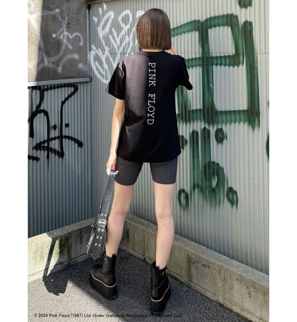 MURUA「【PINK FLOYD】prism oversize Tシャツ」|Tシャツ・カットソー|