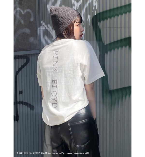 MURUA「【PINK FLOYD】prism oversize Tシャツ」|Tシャツ・カットソー|