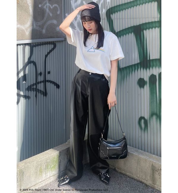 MURUA「【PINK FLOYD】prism oversize Tシャツ」|Tシャツ・カットソー|