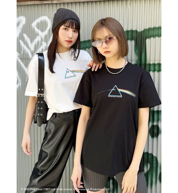 MURUA「【PINK FLOYD】prism oversize Tシャツ」|Tシャツ・カットソー|