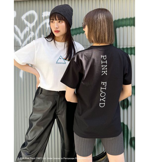 MURUA「【PINK FLOYD】prism oversize Tシャツ」|Tシャツ・カットソー|