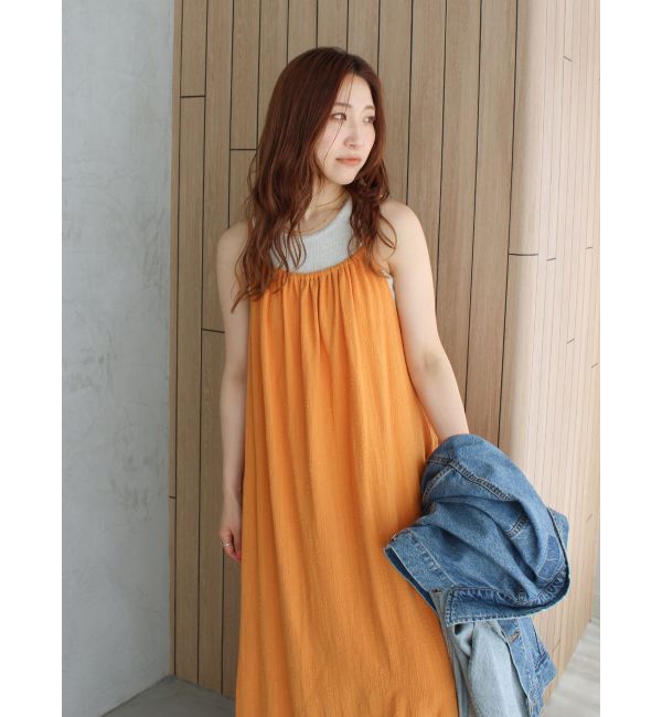 Ungrid「針抜きアメスリタンクトップ」|タンクトップ|