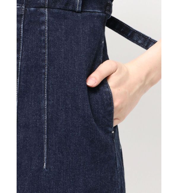 LAGUNAMOON「【Leeコラボ】フレアスリーブデニムワンピース」|ワンピース|