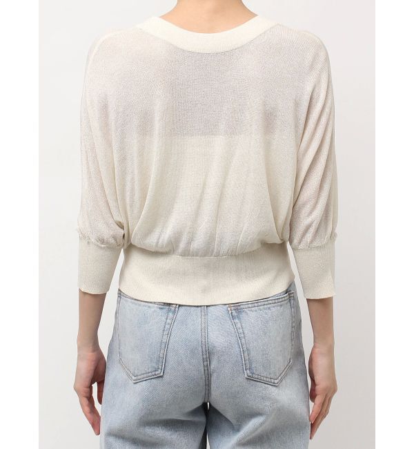 LAGUNAMOON「2WAYラメシアーカーディガン」|カーディガン|