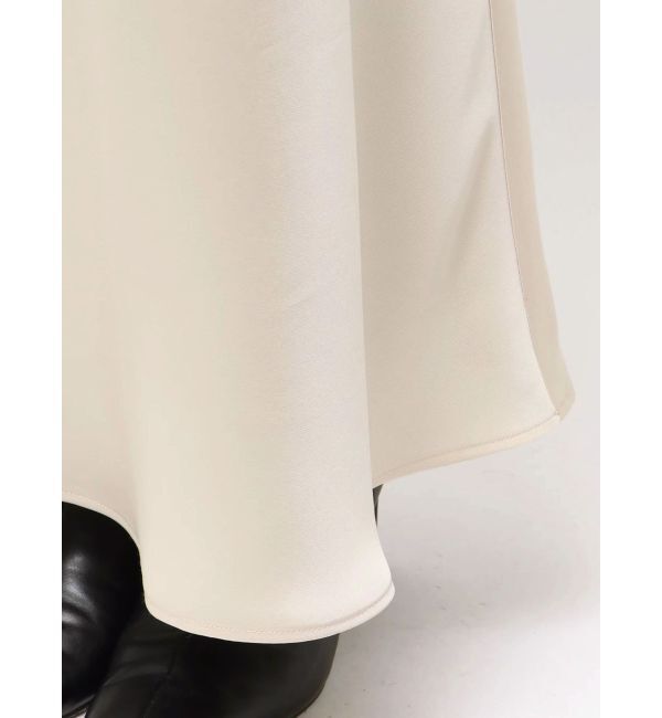 LAGUNAMOON「バイヤスサテンナロースカート」|スカート|