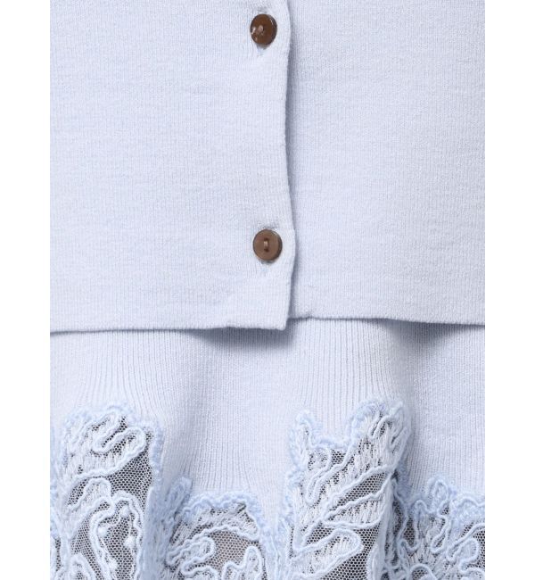 LAGUNAMOON「レースペプラムニットアンサンブル」|ニット・セーター|