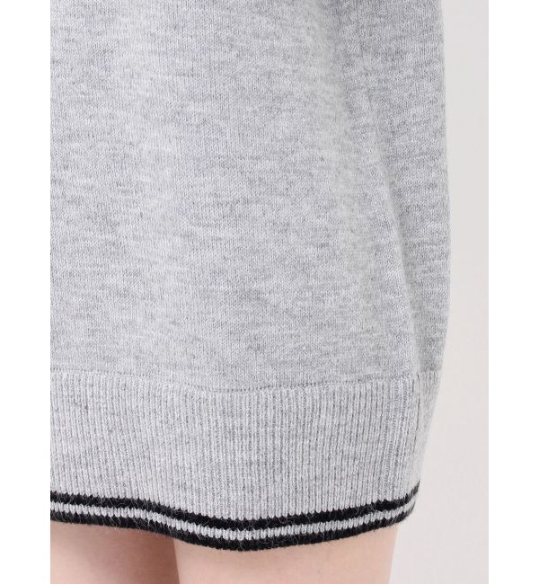 EVRIS「ワンポイントポロニットトップス」|ニット・セーター|