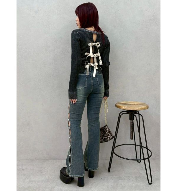 EVRIS「レッグウォーマーセットチャンキーヒールローファー」|その他|