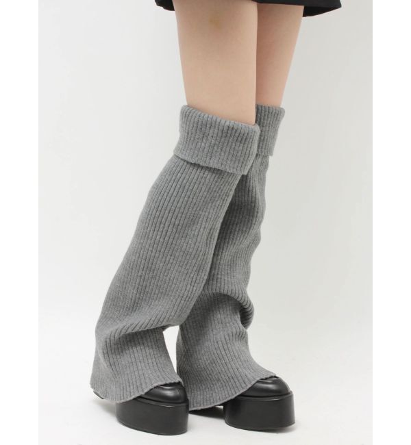 EVRIS「レッグウォーマーセットチャンキーヒールローファー」|その他|