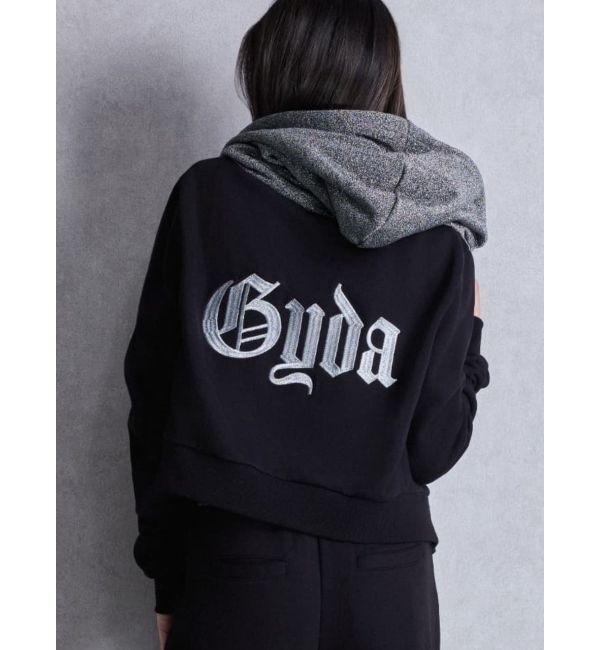 GYDA「BACK GYDA embroidery GLITTERパーカー」|パーカー|