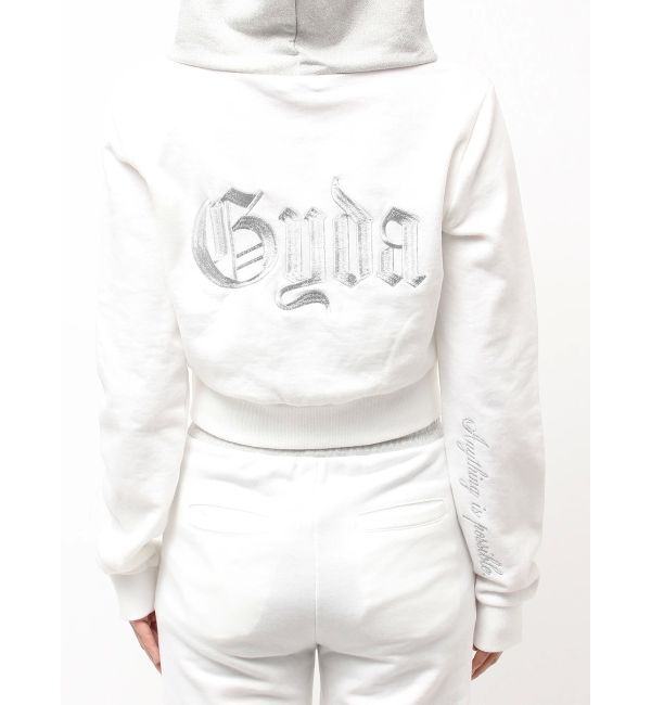 GYDA「BACK GYDA embroidery GLITTERパーカー」|パーカー|
