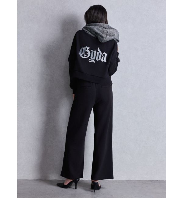 GYDA「BACK GYDA embroidery GLITTERパーカー」|パーカー|