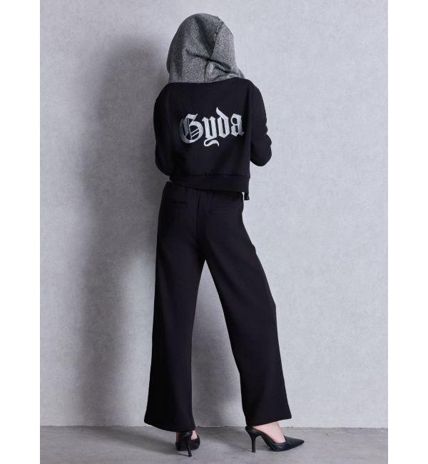 GYDA「BACK GYDA embroidery GLITTERパーカー」|パーカー|