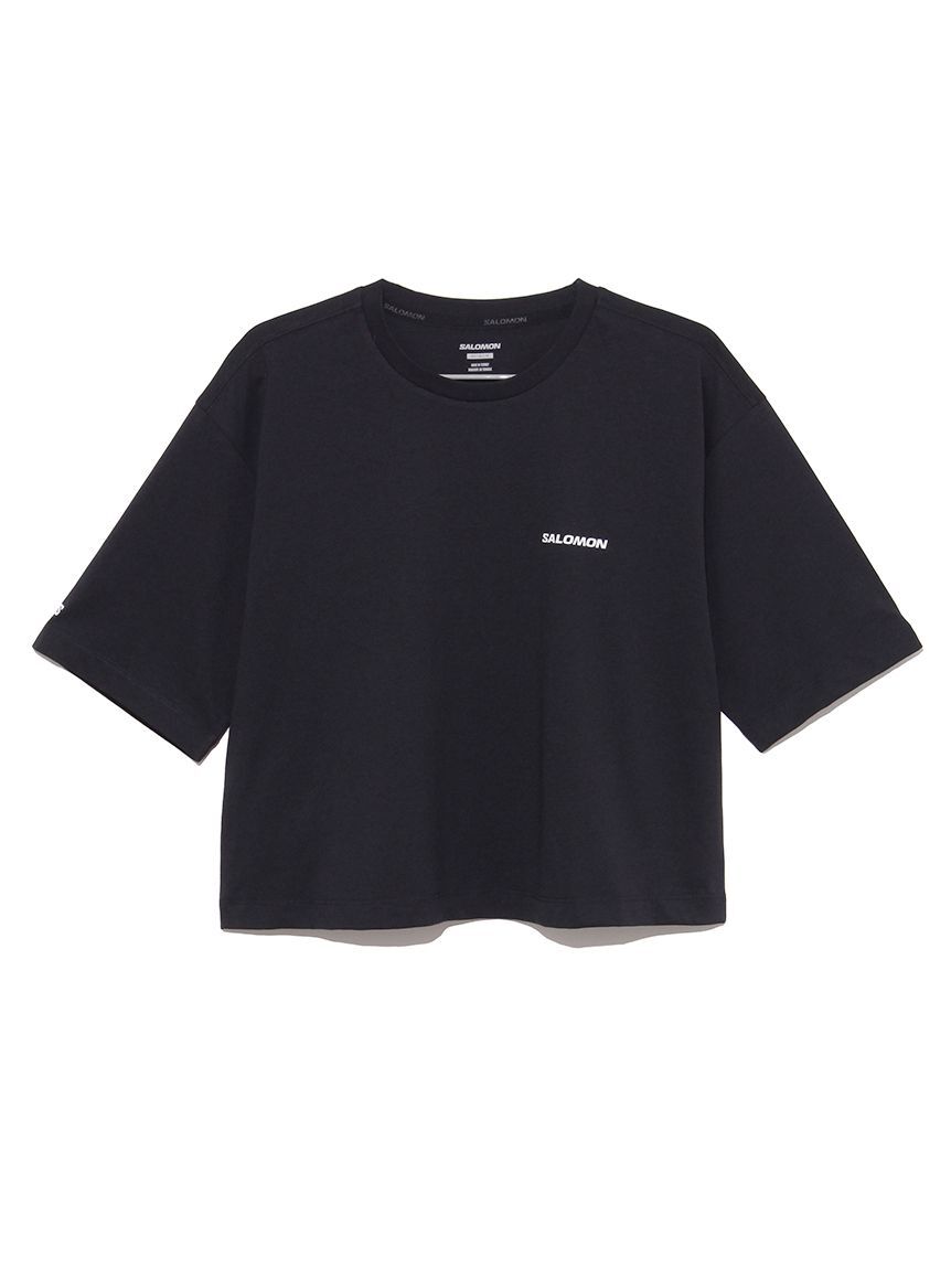 SALOMON「【SALOMON】LOGO CROP TEE W」|Tシャツ・カットソー|