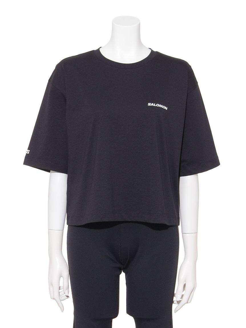 SALOMON「【SALOMON】LOGO CROP TEE W」|Tシャツ・カットソー|