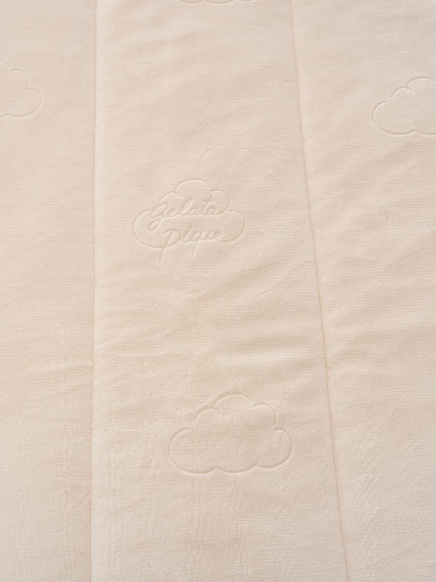 gelato pique Sleep「【Sleep】エンボス雲柄 キルトケット」|その他|