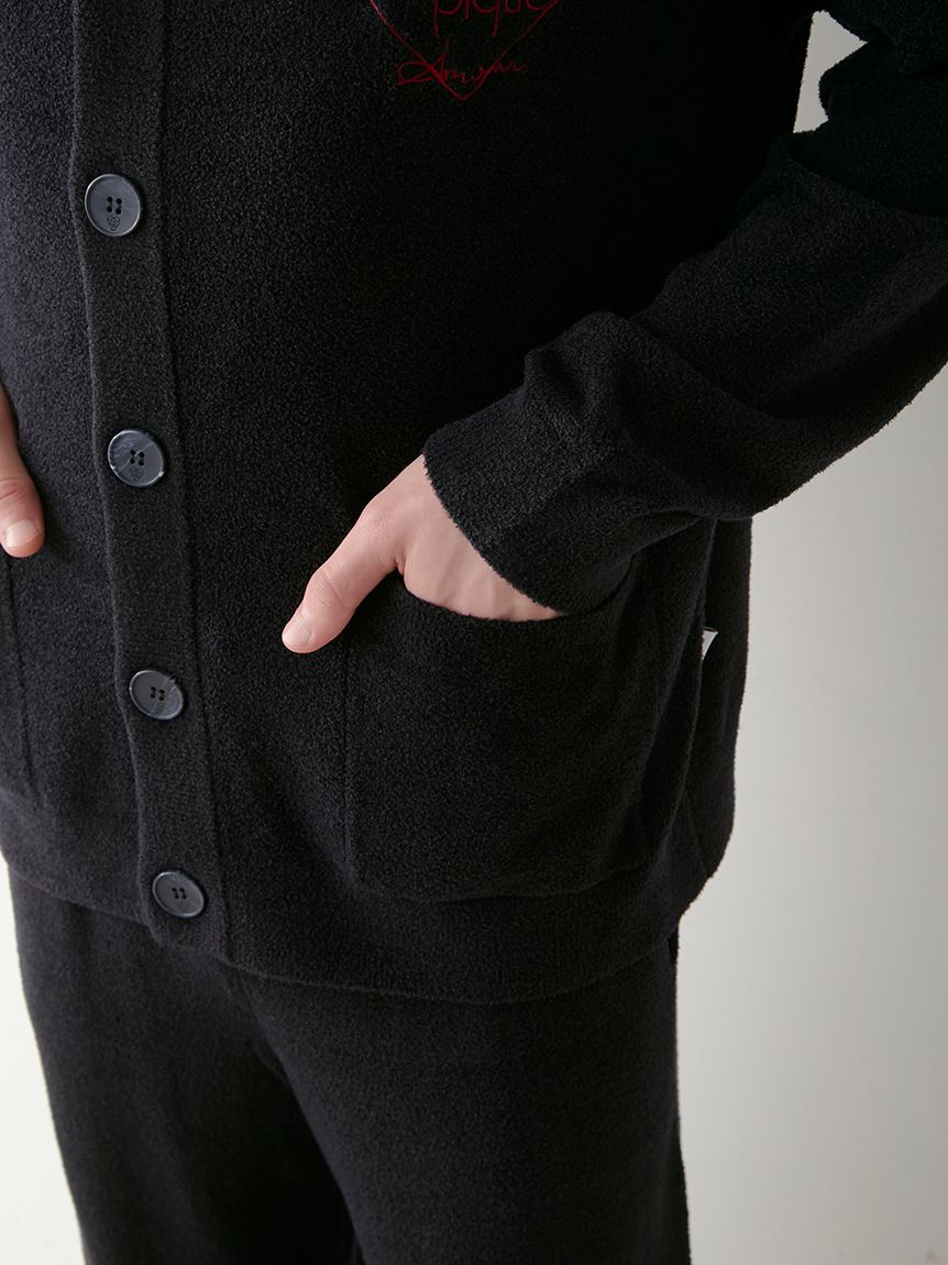 GELATO PIQUE HOMME「【JOEL ROBUCHON】【HOMME】スムーズィーシルクカーディガン」|カーディガン|