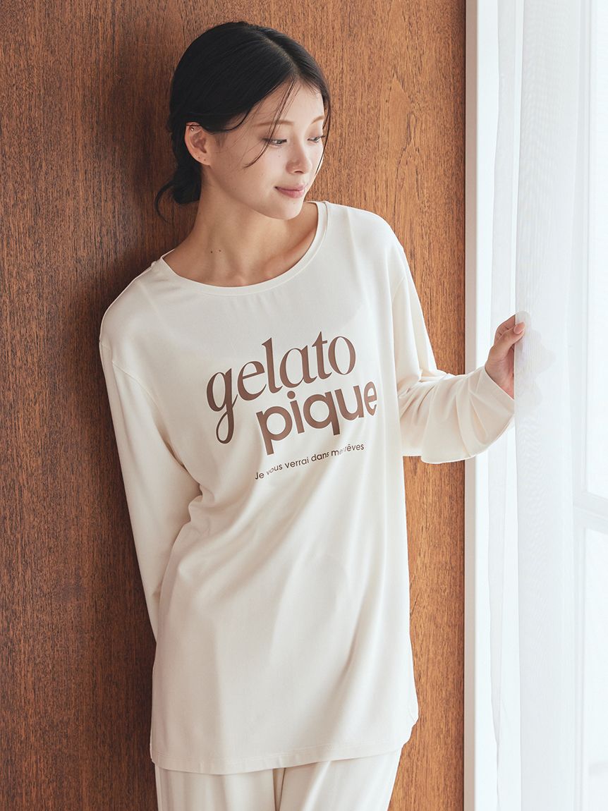 gelato pique「レーヨンロゴロンT」|ルームウェア|CRM