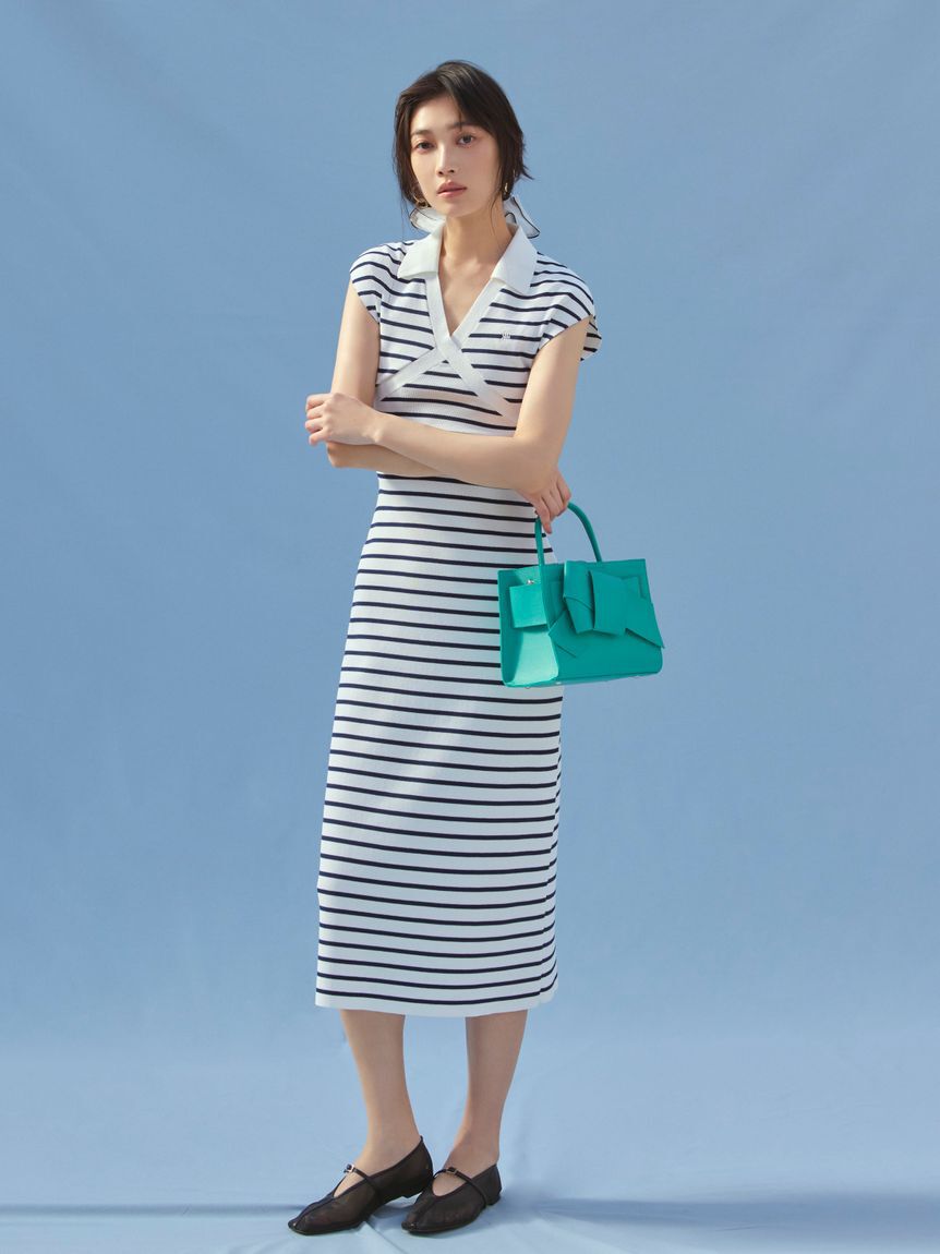 FRAY I.D「【ルエル】リボンミドルバッグ」|ハンドバッグ|