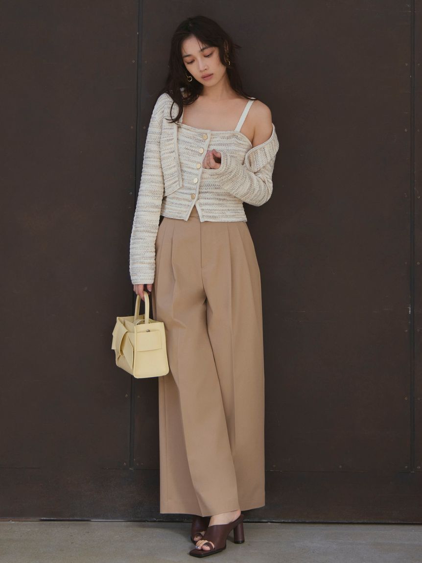 FRAY I.D「【ルエル】リボンミドルバッグ」|ハンドバッグ|