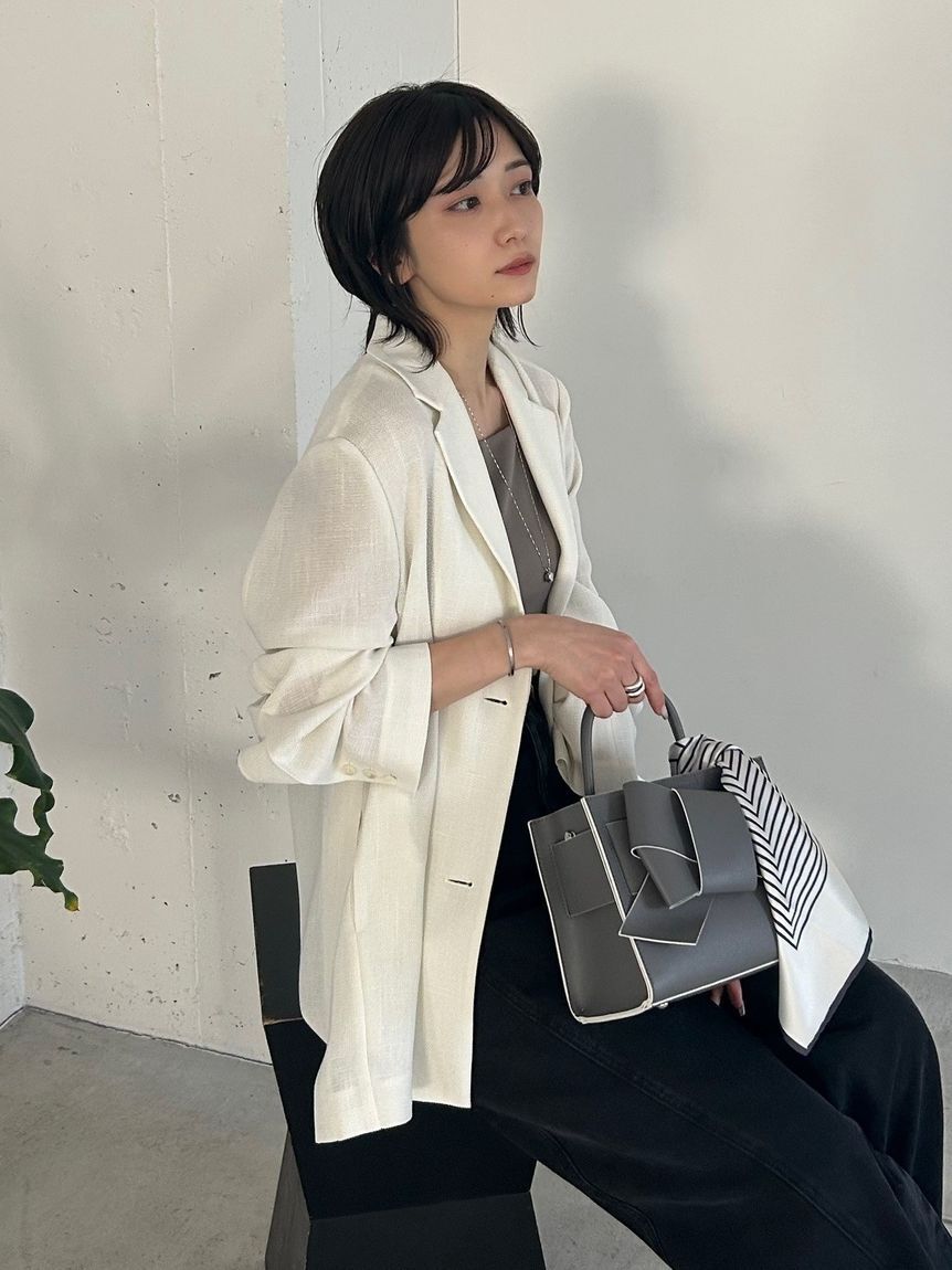 FRAY I.D「【ルエル】リボンミドルバッグ」|ハンドバッグ|