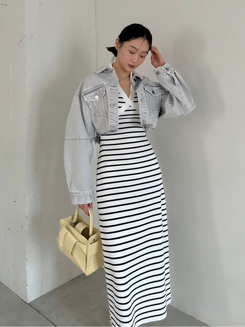 FRAY I.D「【ルエル】リボンミドルバッグ」|ハンドバッグ|