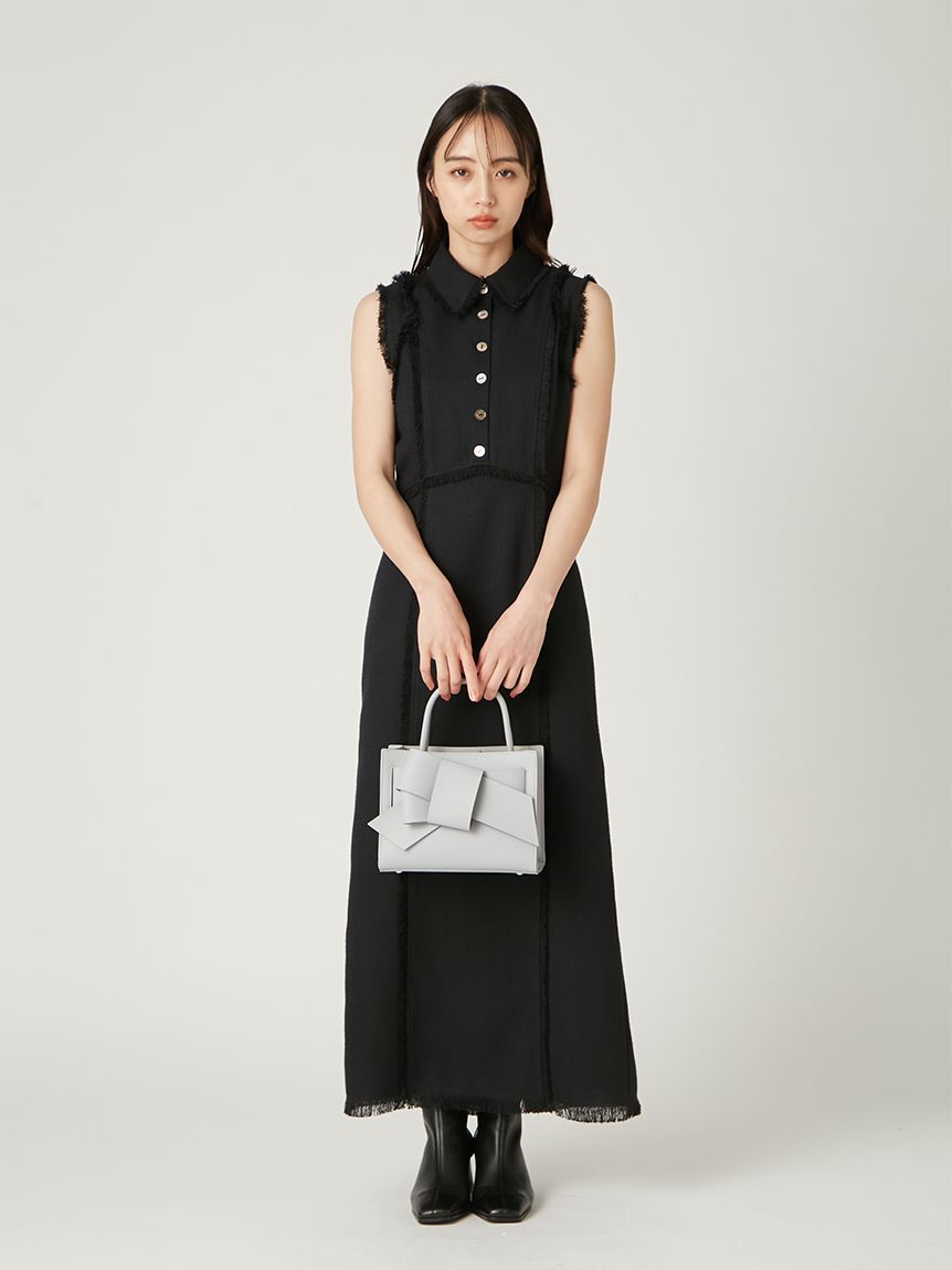 FRAY I.D「【ルエル】リボンミドルバッグ」|ハンドバッグ|