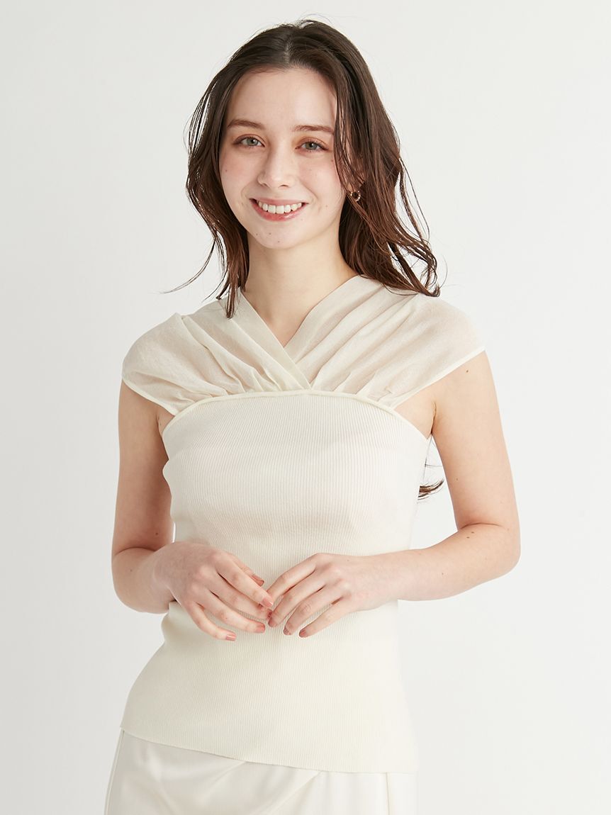 CELFORD「シルクブレンド2WAYニットプル」|ニット・セーター|IVR