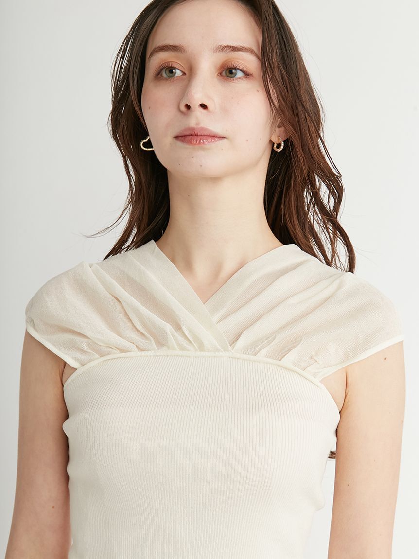 CELFORD「シルクブレンド2WAYニットプル」|ニット・セーター|