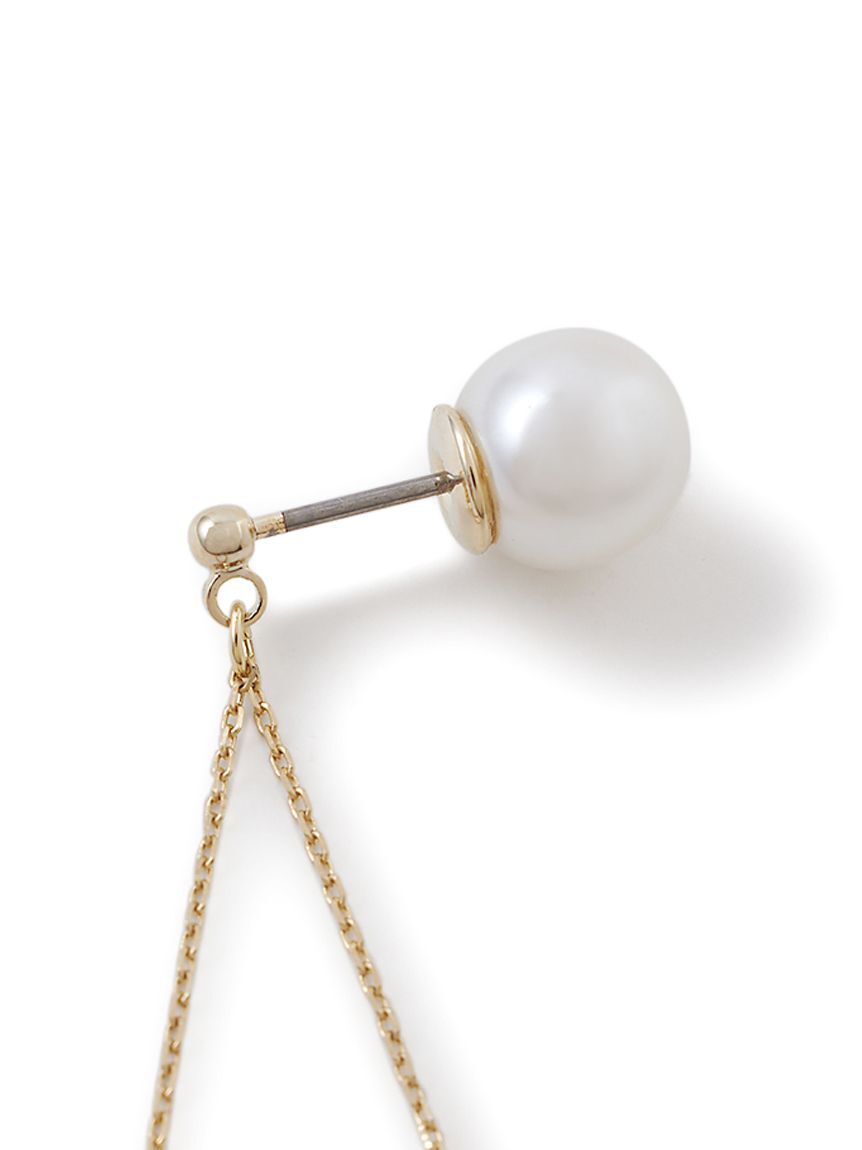 CELFORD「クリスタルリボンスイングピアス」|ピアス|