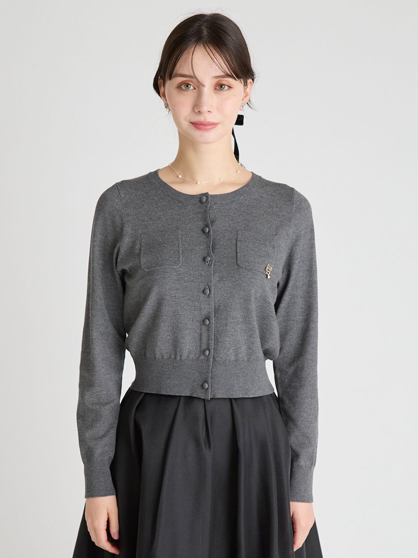 CELFORD「チャームポケットカーディガン」|カーディガン|