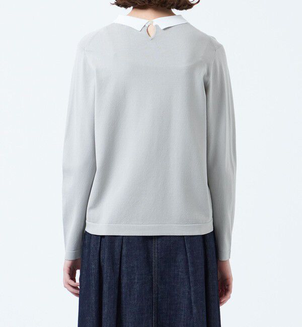 MACKINTOSH PHILOSOPHY「【Bicolor Knit Polo（バイカラーニットポロ）】」|ニット・セーター|