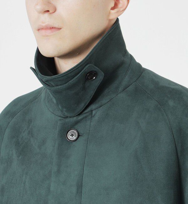  「スエードライクステンカラー」|ステンカラーコート|