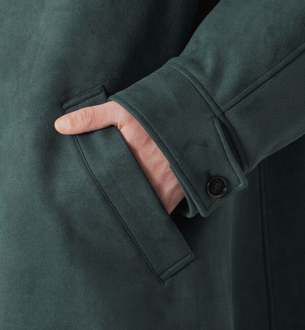  「スエードライクステンカラー」|ステンカラーコート|