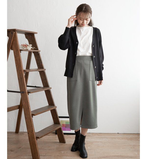 ikka「Vネックカーディガン」|その他|