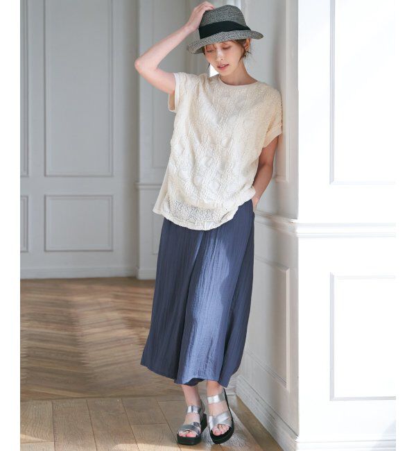 ikka「冷感スラブタックスカーチョ」|その他|