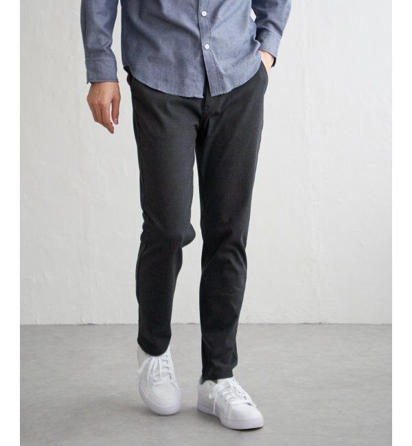 ikka「GOKU楽パンツ EASY STRETCH 起毛チェック5P」|その他|