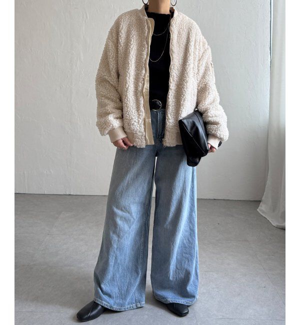 Lbc with Life「ボアMA-1」|ブルゾン・スタジャン|