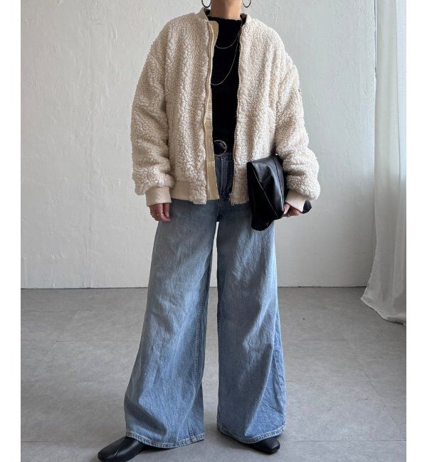 Lbc with Life「ボアMA-1」|ブルゾン・スタジャン|