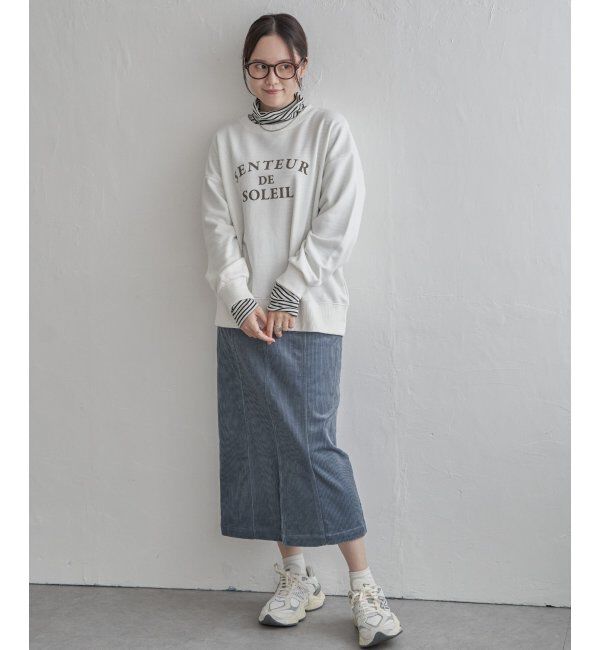 Lbc with Life「コーデュロイIラインスカート」|スカート|