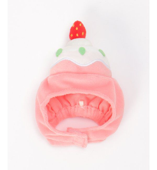 Lbc with Life「PLUFFY かぶりもの イチゴショートケーキ」|クッション・クッションカバー|