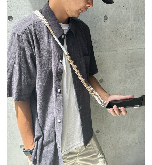 VENCE share style「配色ロープストラップ」|ネックレス|