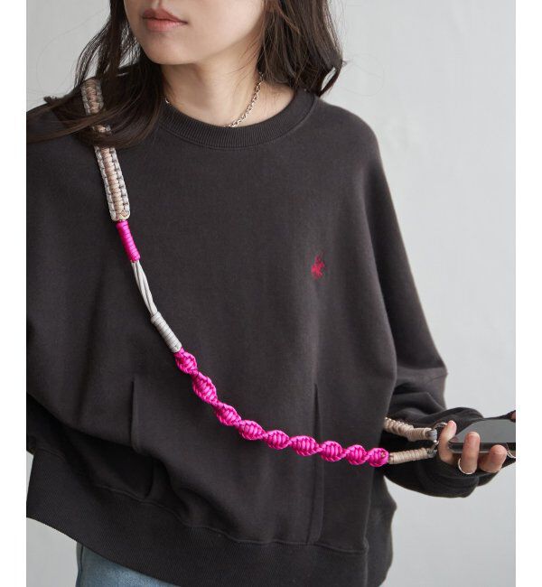 VENCE share style「配色ロープストラップ」|ネックレス|